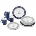 Nautical Tableware Set 16 Pieces