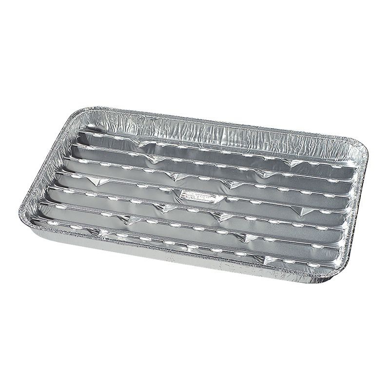 aluminium grill pans, square