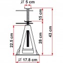 Aluminium Support Set