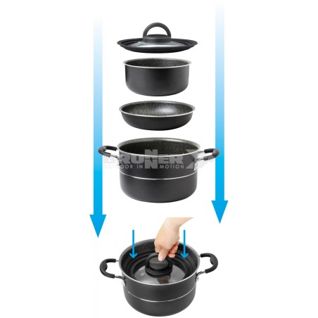 Glass Lid Trio