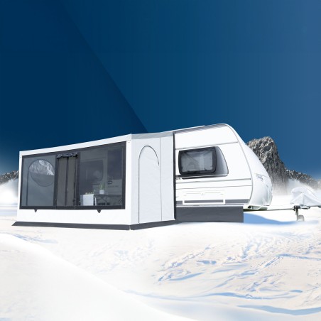 Winter Tent Inuit Storm
