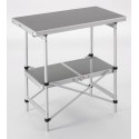 Foldable Aluminium Table with 2 Levels
