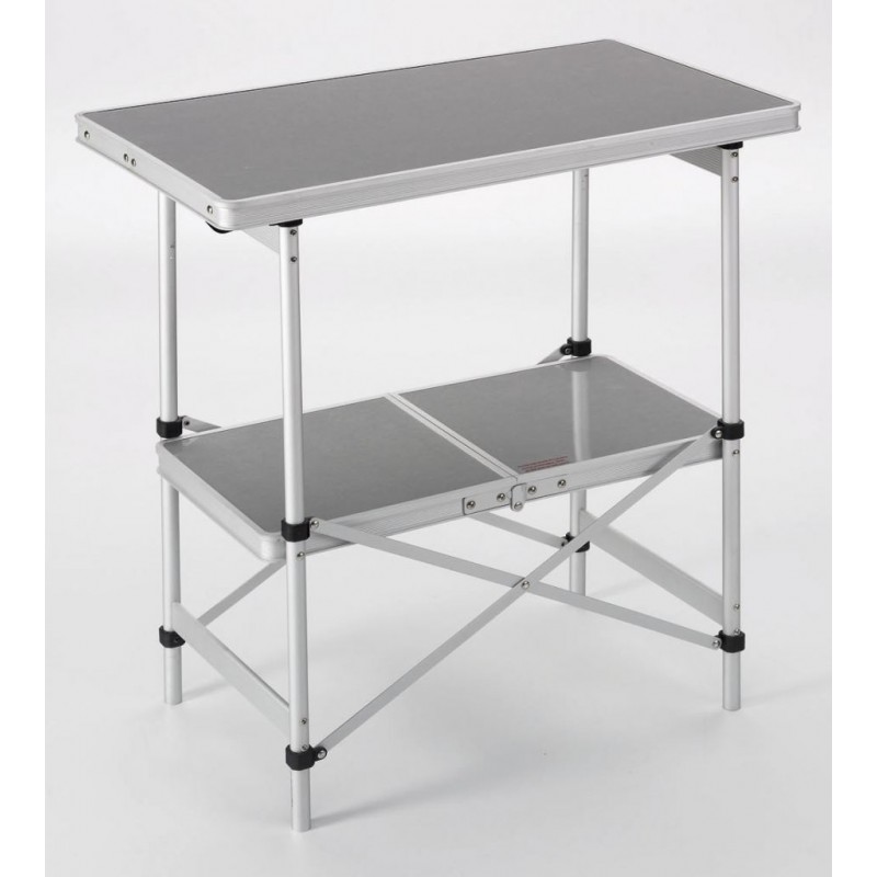 Foldable Aluminium Table with 2 Levels