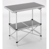 Foldable Aluminium Table with 2 Levels