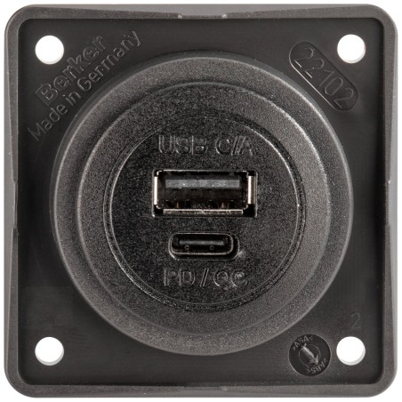 USB-Steckdose USB-A/USB-C