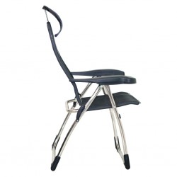 Folding chair Compact round pipe Antracite