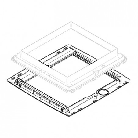 Curtain Frame with Rollo Thule Vent from 2005