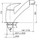 Single Lever Mixer Keramik Pelikan