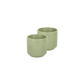 Set 2 Espresso Dolomit green