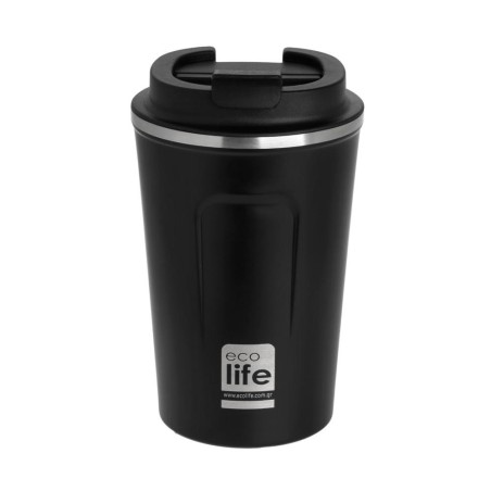 Ecolife Θερμός καφέ Μαύρο 370ml
