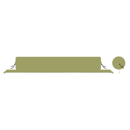 Bolster Zip XL Lounger