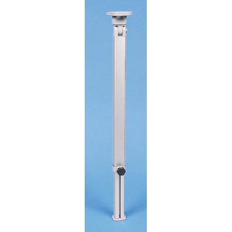 Folding table base silver -...