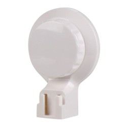 WC-Bürste mit Saugnapf, weiß