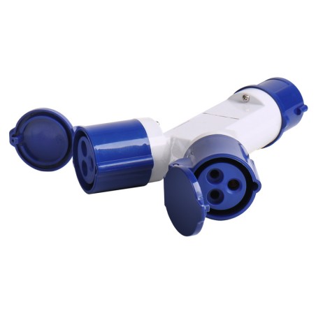 CEE plug/ 2-fold CEE...
