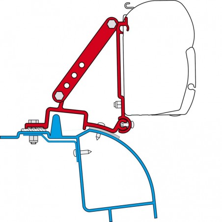 Kit Renault Master H2 (without Drilling)