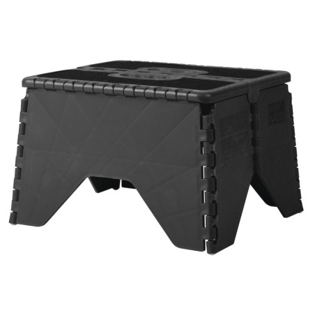 Foldable plastic step