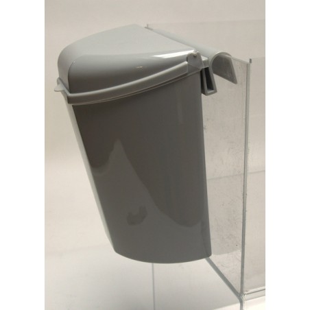 Waste garbage can with lid...