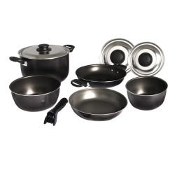 Camping-Topfset - 9-teilig...