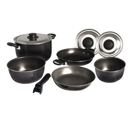 Camping-Topfset - 9-teilig...
