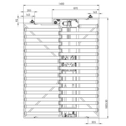 Lifting bed electric - for...