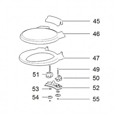 Toilet Seat with Lid Ceramics