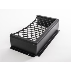 Aluminum frame with storage...