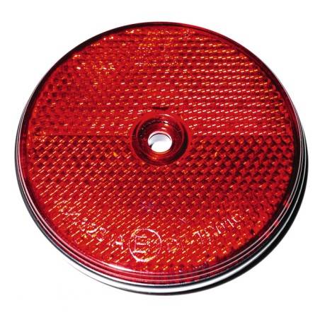 Reflectors round red (2 pcs.)