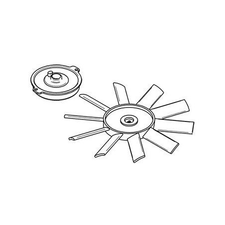 Motor with Rotor Thule Vent 12V