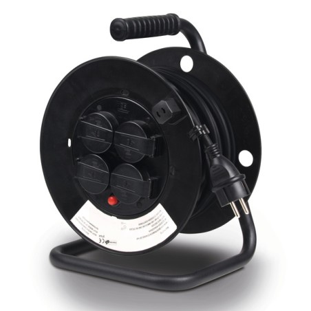 Cable drum with 4 Schuko...