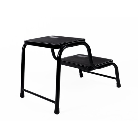 Double step steel - Black