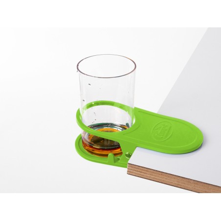 Table, glass and drink...