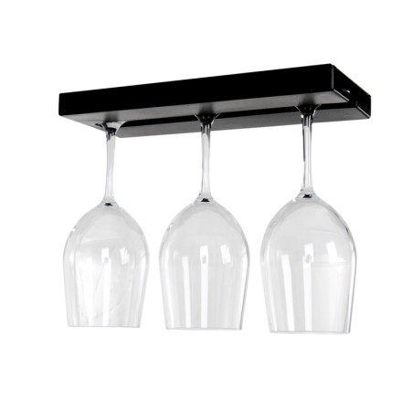 Holder for stemware - black