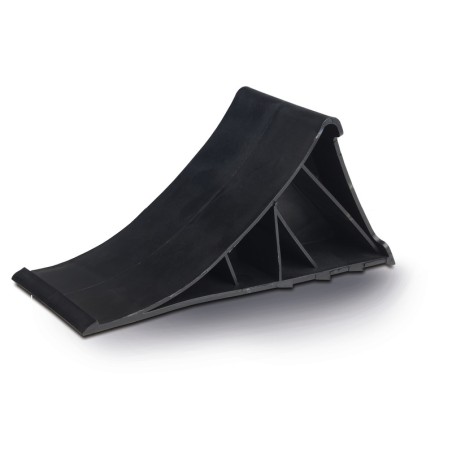 Wheel chock black, 2 pieces