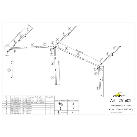 Standard Steel Frame