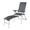Camping Chair Brillante 3D Mesh with Leg Rest