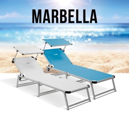 Ξαπλώστρα Marbella (θαλασσί)