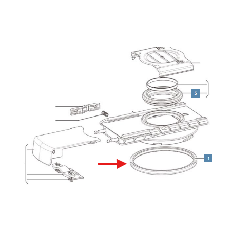 Cassette Sealing (Bottom) Dometic CT