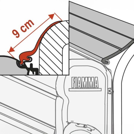 Sealing Tape Rain Guard L, 5 m