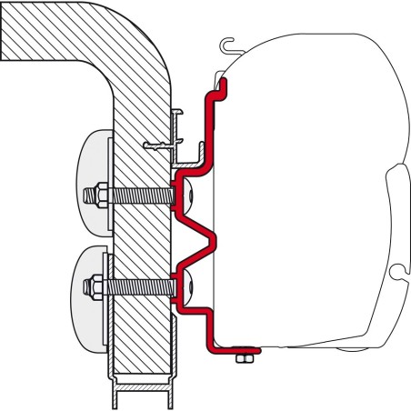 Awning Adapter Hymer Camp,...