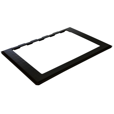 Adapter Frame Black, front,...