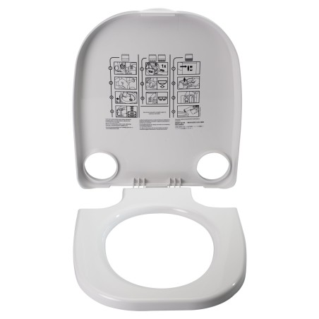 Toilettendeckel mit Sitz
