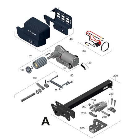 Drive Unit A for Mover SX