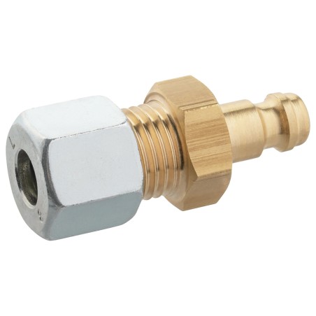 Plug Nipple SKU-QR STN x RVS 8
