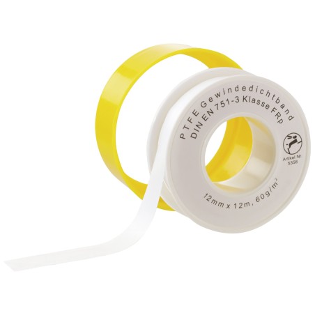 Teflonband 0,1 mm, Rolle  12 m