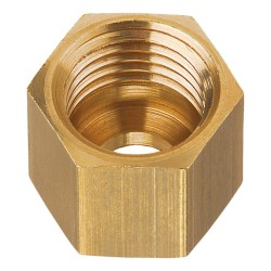 Union Nut ML-MS 10 Brass