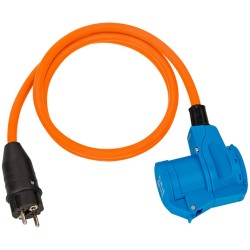 Angled Adapter Cable Schuko...