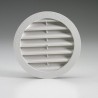 Ventilation Grille ΓΈ 80 mm White