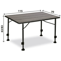 Campingtisch Linear, 115 cm