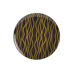 Dessert Plate, yellow