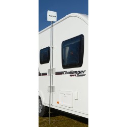 Pole with Side Wall Bracket...